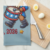 7月4日（日）米国250周年記念100周年 キッチンタオル (四つ折り)