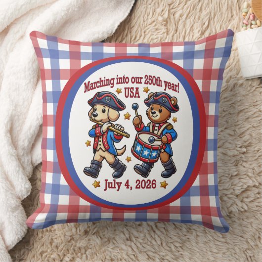 7月4日（日）米国250周年記念100周年 クッション (ブランケット)