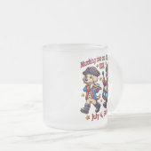 7月4日（日）米国250周年記念100周年 フロストグラスマグカップ (正面右)