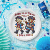 7月4日（日）米国250周年記念100周年 ペーパープレート (パーティー)