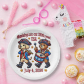 7月4日（日）米国250周年記念100周年 ペーパープレート (パーティー)