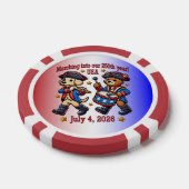 7月4日（日）米国250周年記念100周年 ポーカーチップ (シングル)