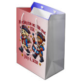 7月4日(日)米国250周年記念100周年 ミディアムペーパーバッグ (裏面アングル)