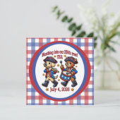 7月4日（日）米国250周年記念100周年 招待状 (スタンド正面)