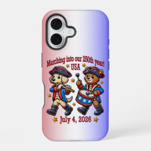 7月4日（日）米国250周年記念100周年 iPhone 16ケース