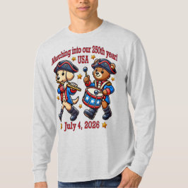 7月4日(日)米国250周年記念100周年 Tシャツ