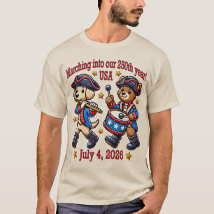 7月4日（日）米国250周年記念100周年 Tシャツ