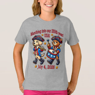 7月4日(日)米国250周年記念100周年 Tシャツ