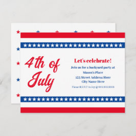 7月4日（日）紅白青星縞 招待状