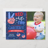 7月4日（日）紅白・青二歳 招待状 (正面)