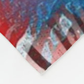 7月4日(日)紅白・青白 フリースブランケット (角)