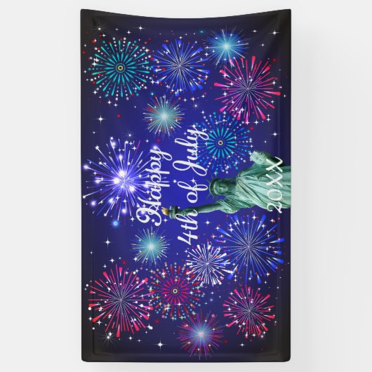 7月4日 横断幕 (縦)