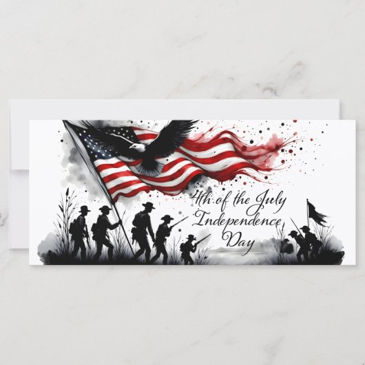 7月4日(火)国旗と兵隊さんによる愛国芸術 (正面)