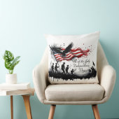 7月4日(火)国旗と兵隊さんによる愛国芸術 クッション (椅子)