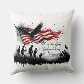 7月4日(火)国旗と兵隊さんによる愛国芸術 クッション (裏面)