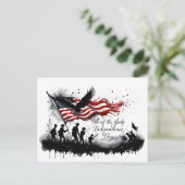 7月4日（火）国旗と兵隊さんによる愛国芸術 シーズンポストカード (スタンド正面)