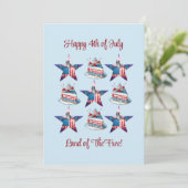 7月4日「無料の土地」グリーティングカード シーズンカード (スタンド正面)