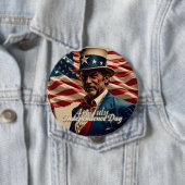 7月4日 – 独立の精神 缶バッジ (インサイチュ)