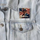 7月4日 – 独立の精神 缶バッジ (インサイチュ)