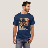 7月4日 – 独立の精神 Tシャツ (正面フル)