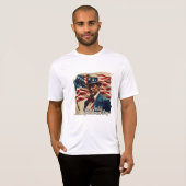 7月4日 - 独立の精神 Tシャツ (正面フル)
