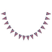 7月4日 |独立記念日の愛国心 バンティングフラッグ (全)