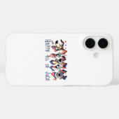 7月4日。独立記念日。おもしろい犬 Case-Mate iPhoneケース (裏面 (横))