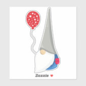 7月4日、独立記念日、かわいい格言 シール (シート)