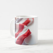 7月4日 独立記念日 アメリカ国旗 デザイン コーヒーマグカップ (正面左)