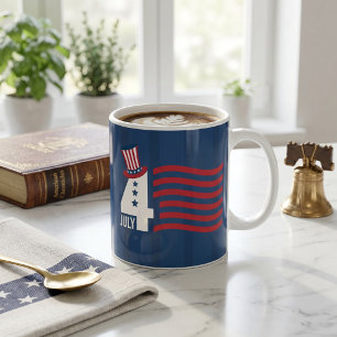 7月4日 独立記念日 アメリカ 祝日 パトリオティック コーヒーマグカップ