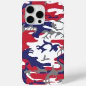 7月4日 独立記念日 カモフラージュ グレー Case-Mate iPhoneケース (裏面)