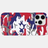 7月4日 独立記念日 カモフラージュ グレー Case-Mate iPhoneケース (裏面 (横))