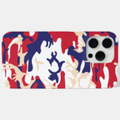 7月4日 独立記念日 カモフラージュ ベージュ Case-Mate iPhoneケース (裏面 (横))