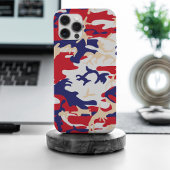 7月4日 独立記念日 カモフラージュ ベージュ Case-Mate iPhoneケース