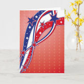 7月4日 – 独立記念日 カード (黄色い花)