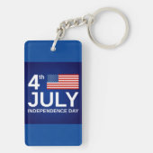 7月4日/独立記念日 キーホルダー (裏面)