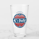 7月4日 独立記念日 タンブラーグラス (裏面)