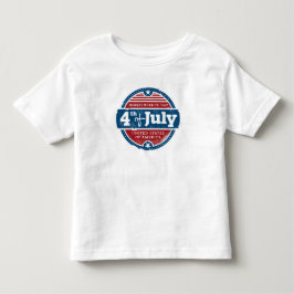 7月4日 独立記念日 トドラーTシャツ