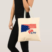 7月4日 – 独立記念日 トートバッグ (正面(商品))