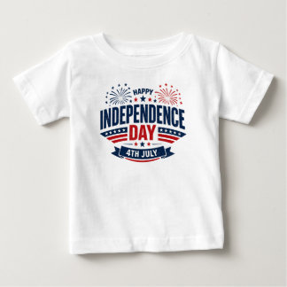 7月4日 独立記念日 パトリオティック ベビーTシャツ