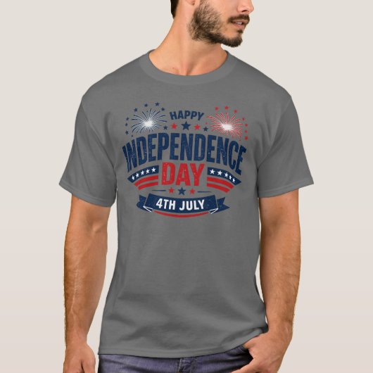 7月4日 独立記念日 パトリオティック Tシャツ (正面)
