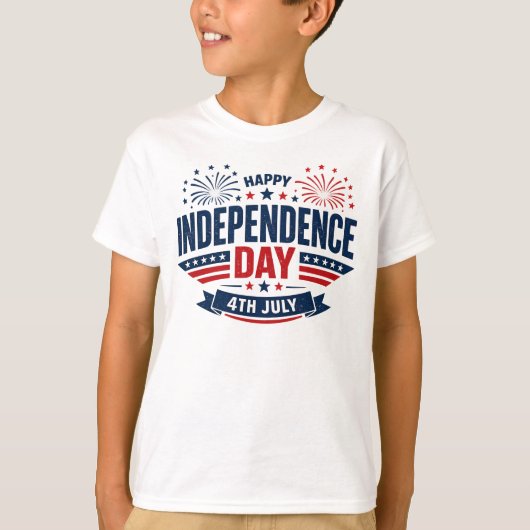 7月4日 独立記念日 パトリオティック Tシャツ (正面)