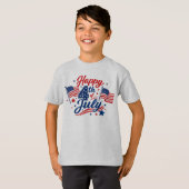 7月4日 独立記念日 パトリオティック Tシャツ (正面フル)