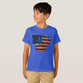 7月4日 独立記念日 002 Tシャツ (正面フル)