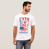 7月4日 独立記念日 Tシャツ (正面フル)