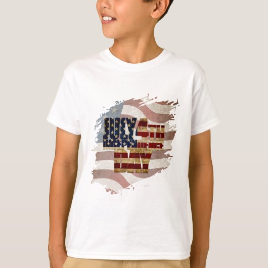 7月4日 独立記念日 V 2.0 2020 Tシャツ (正面)
