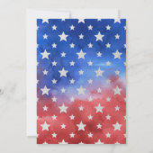 7月4日 |独立記念日BBQパーティー 招待状 (裏面)