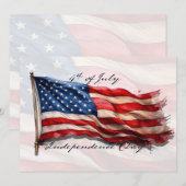 7月4日 – 米祝国旗と (正面/裏面)