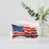 7月4日 – 米祝国旗と シーズンポストカード (スタンド正面)