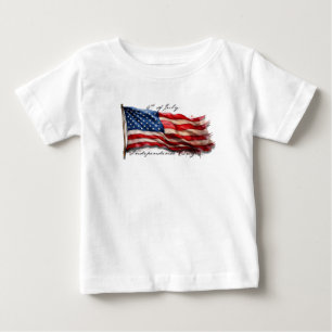 7月4日 – 米祝国旗と ベビーTシャツ